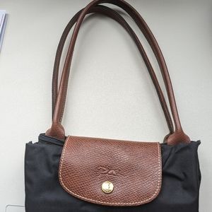 Black Shoulder Longchamp Bag